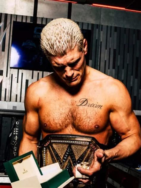 cody rhodes gifts rolex|cody rhodes the rock.